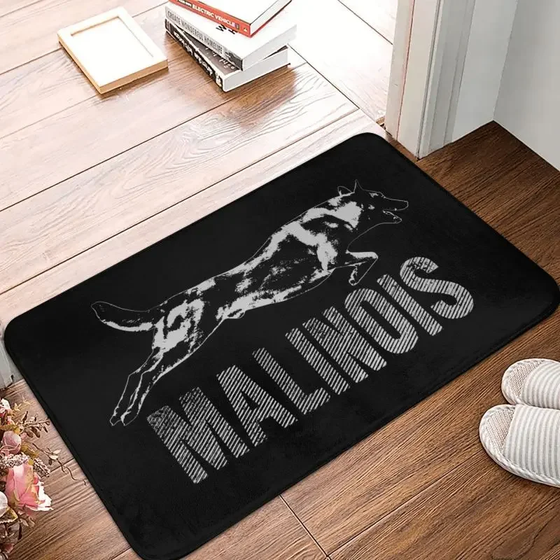 Belgian Shepherd Malinois Doormat Non-Slip Kitchen Bath Mat Bedroom Balcony Door Floor Entrance Carpet Rug