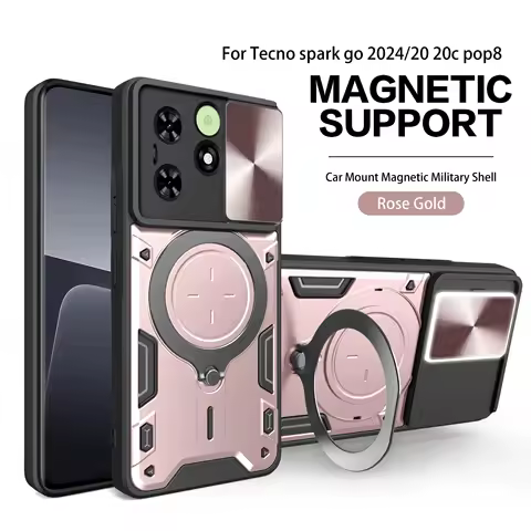 10pcs Camera Lens protection Cover Phone Case for Tecno Camon 30 30s 20 Premier Pova 6 5 Spark 30C GO Pro Neo 4G Magnetic Mount