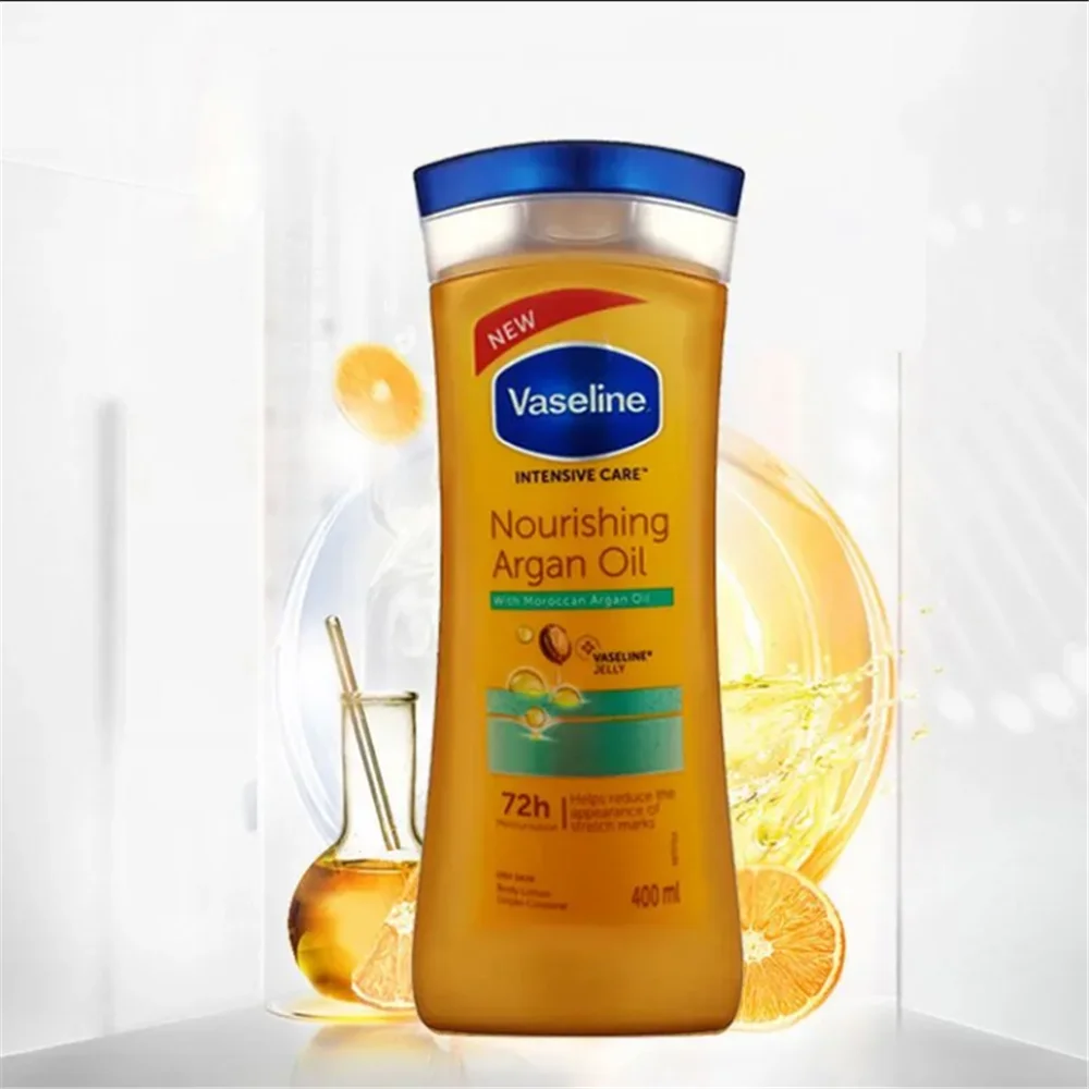 

400ml Vaseline Body Cream Healthy Bright Brightening Gluta Glow Body Lotion