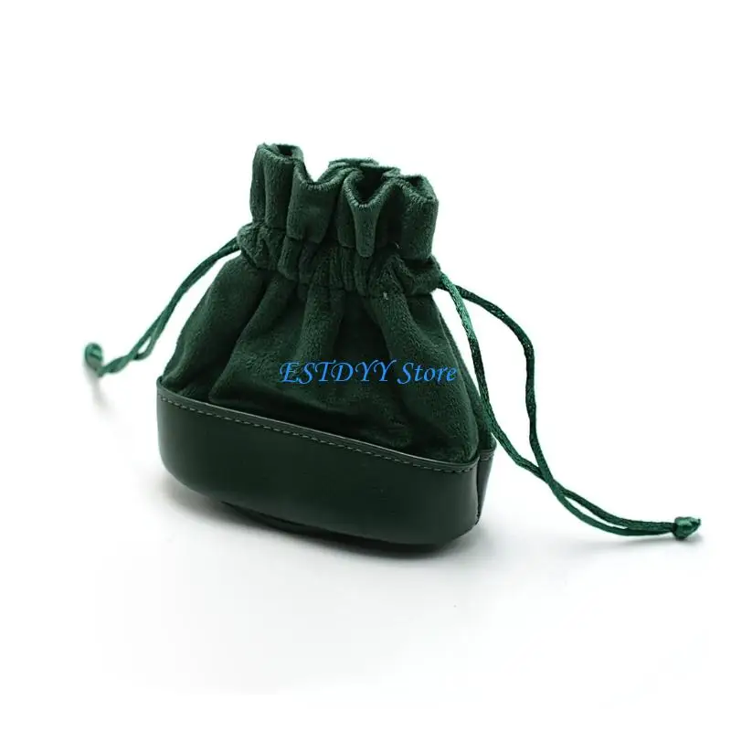 G6DE Elegant Velvets Drawstring Tarots Pouches With Premium Stitching Protective Carriers For Dices Game Accessory