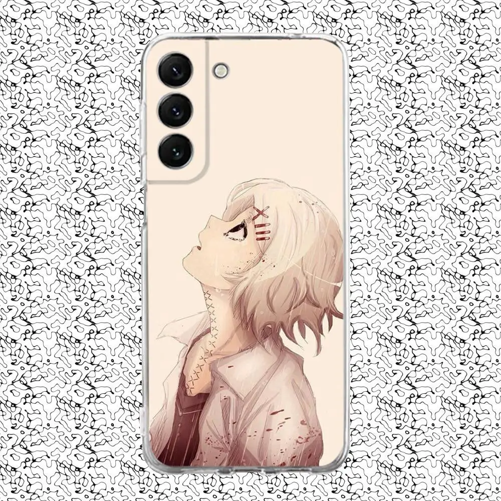 JUUZOU SUZUYA حافظة هاتف لهاتف سامسونج S24,30,21,22,23,20 FE,lite,PIus,Ultra,5G,Note,9,10 غطاء شفاف #4