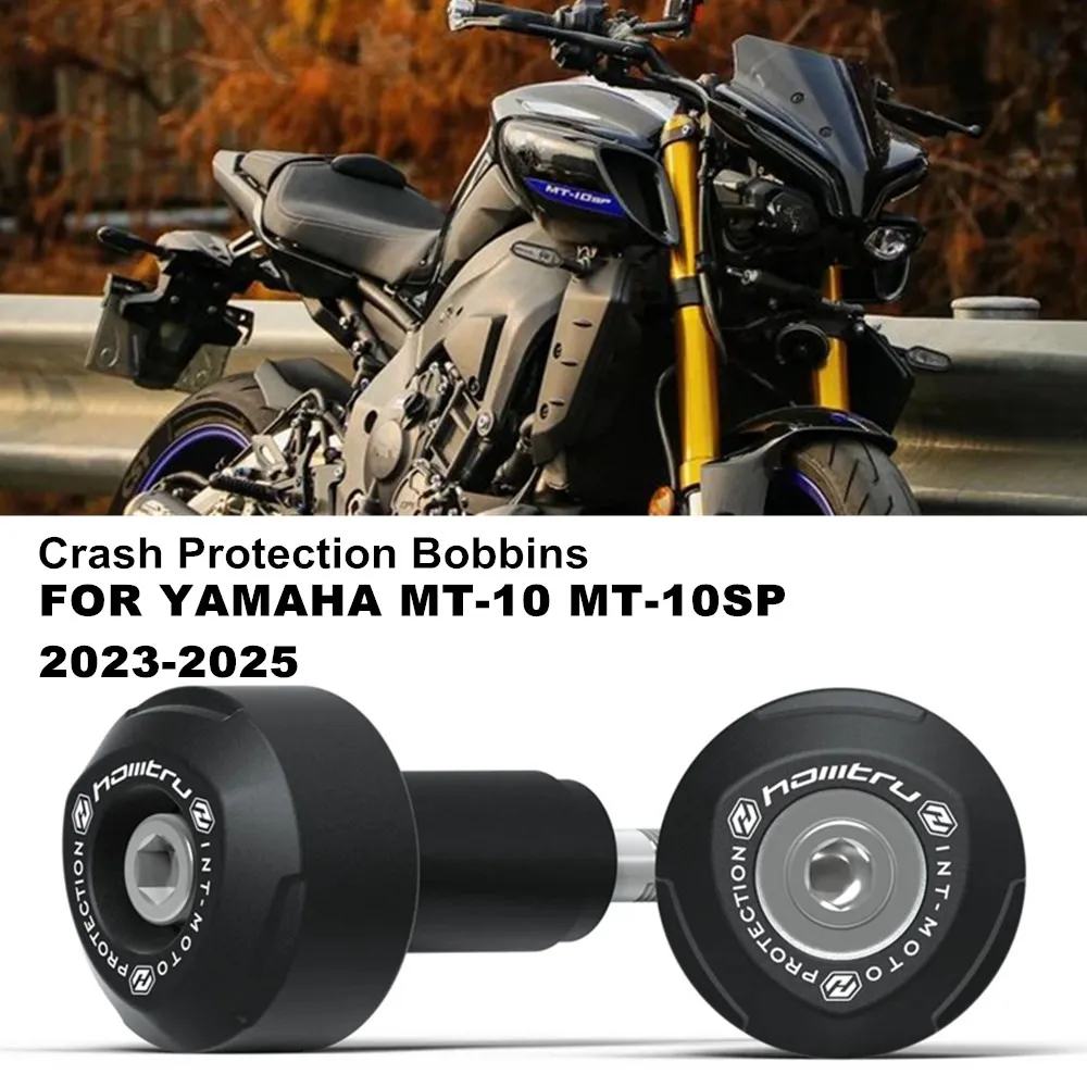 

Для Yamaha MT-10SP MT-10 MT10SP MT10 2023 2024 2025 2026 защита от падения мотоцикла, защита от падения, рама, слайдер, защита от столкновений