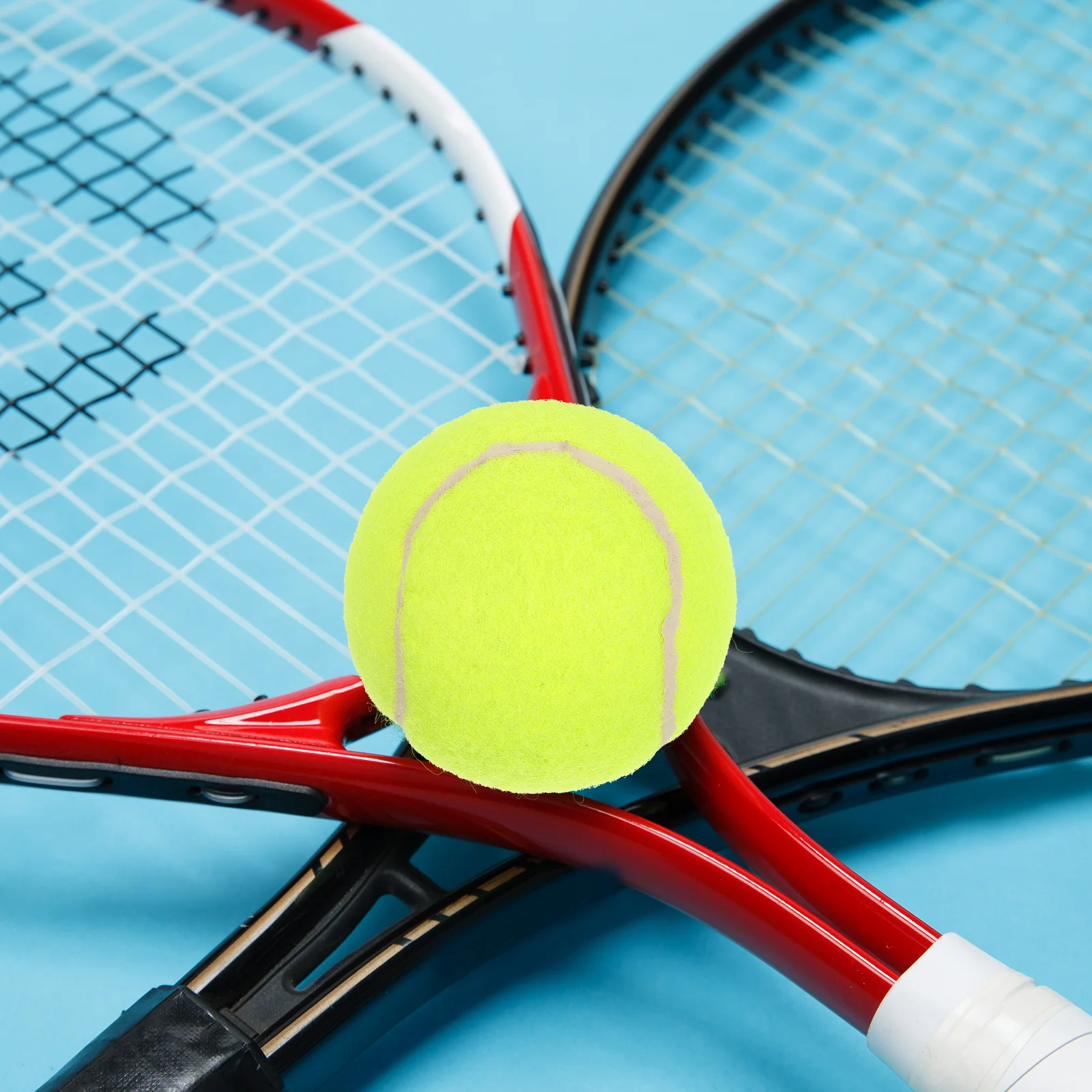 

3pcs Tennis Training Ball High Elasticity Rubber Practice Equipment for Reflex Skills Hand Eye Coordination