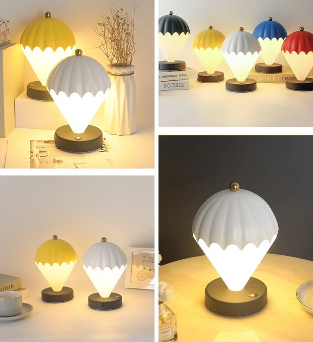 

Креативный сенсорный ночник-шар LED с зарядкой Type-C, атмосферная настольная лампа, украшение, подарок