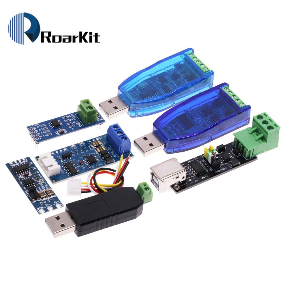 TTL Turn To RS485 Module Hardware Automatic Flow Control Module Serial UART Level Mutual Conversion Power Supply Module 3.3V 5V