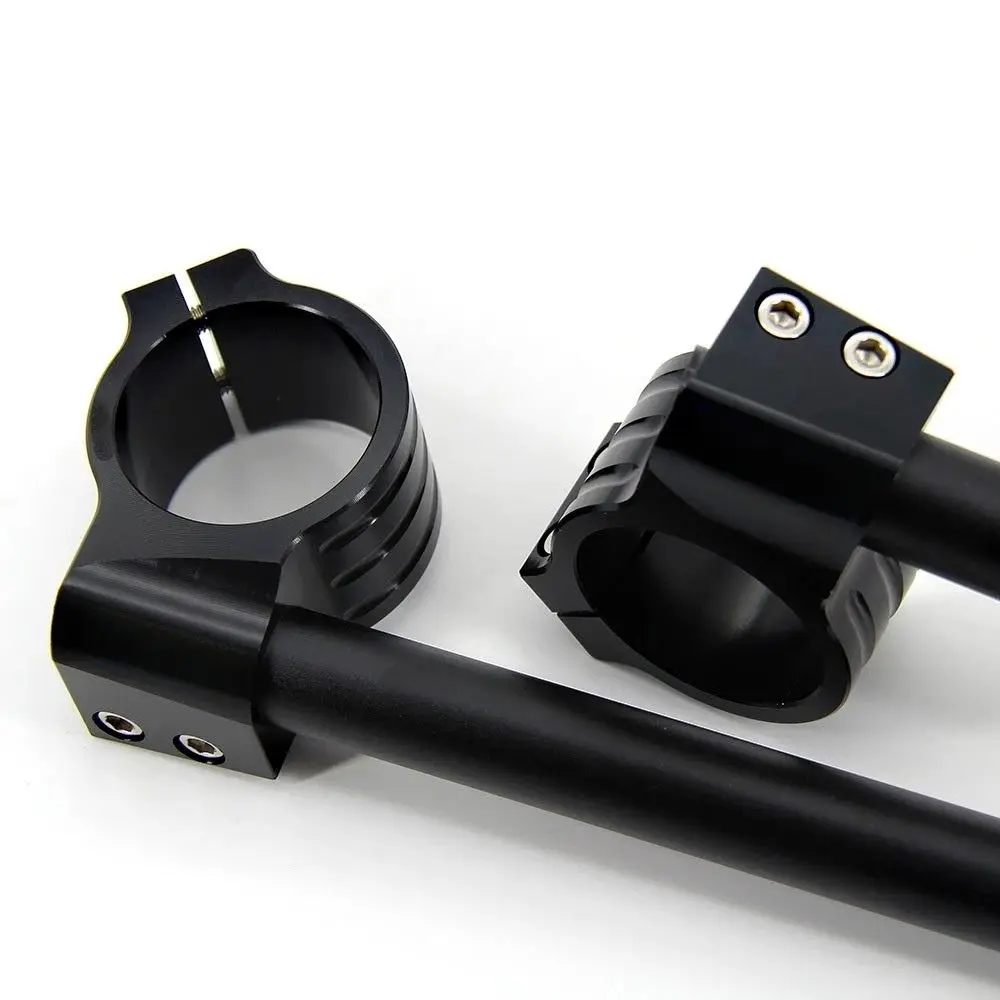 31MM 32MM 33MM 35MM 36MM 37MM 39MM 41MM 45MM 48MM 50MM 51MM PRO Riser High Clip Ons Handle Bar Fork Tube Lift Clip on Black Pair