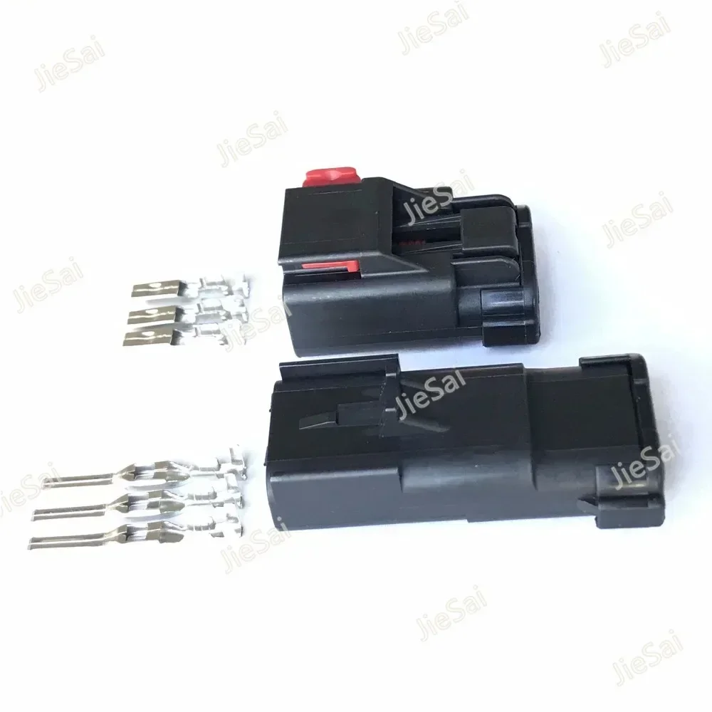 Headlight Wiring Connector Pigtail FCI Apex 2.8mm Waterproof Automotive Plugs 3 Pin 54200308 54200312  Female Male