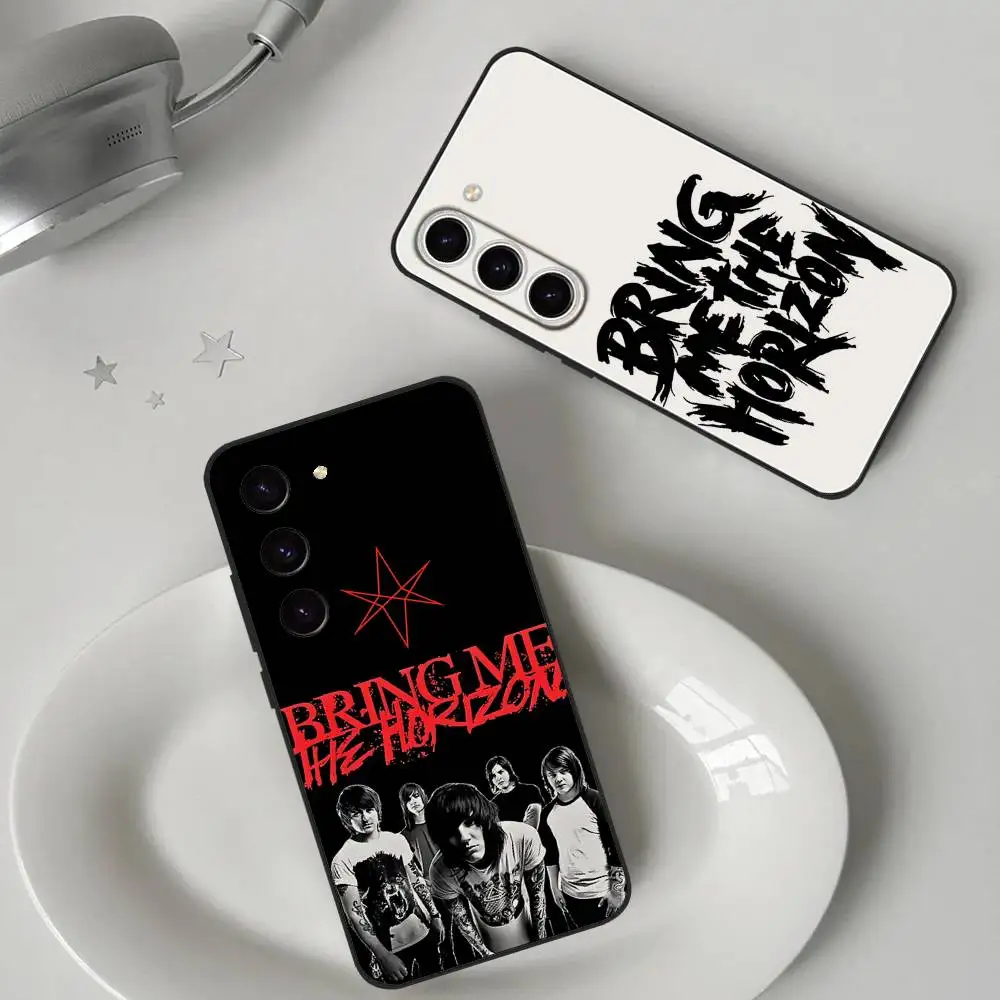 Bring Me The H-Horizons BMTH Phone Case For Samsung Galaxy S21 S22 S23 S24ULTRA S25ULTRA FE Ultra Plus5G A52S S26 Soft Cover