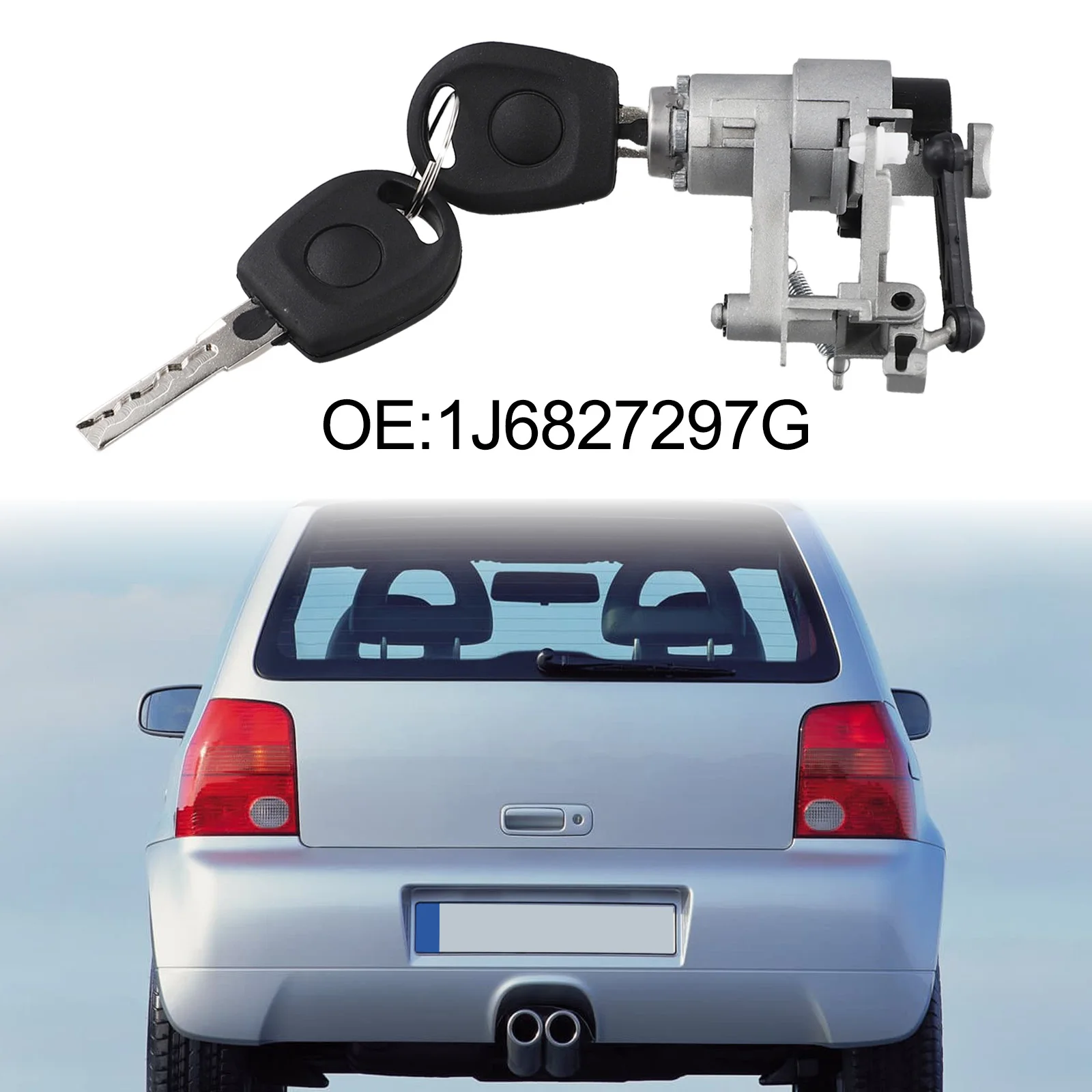 Car Maintenance Tailgate Lock Cylinder Robust Metal And Plastic Construction High Universality Fitment For MK4