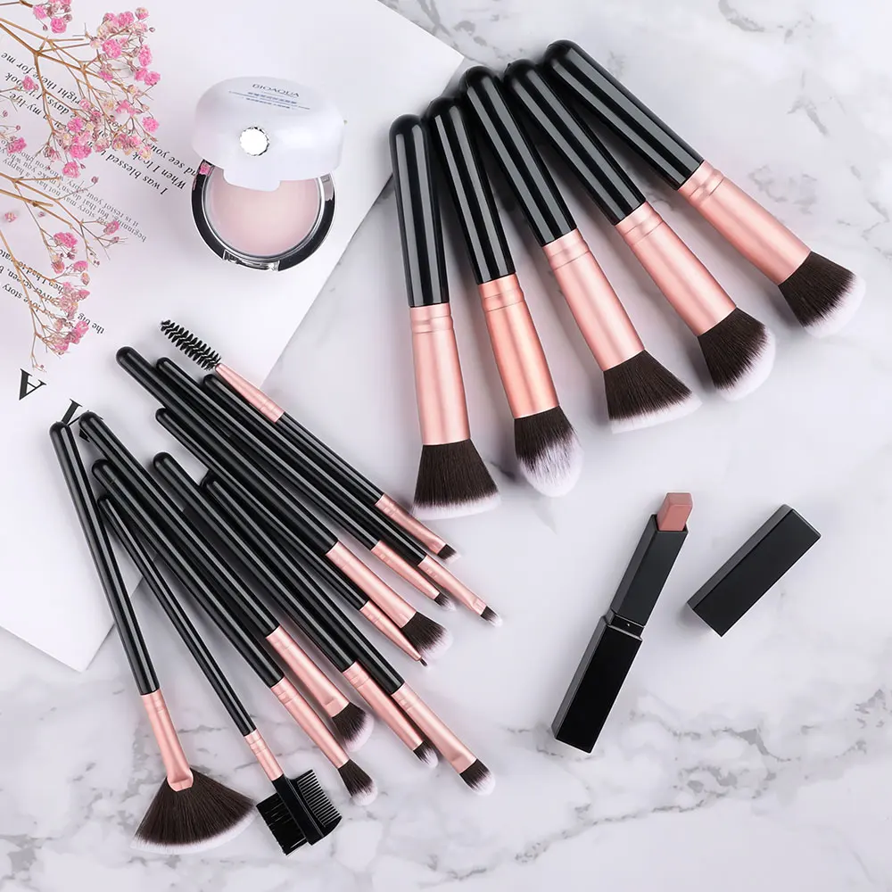 8/16Pcs Makeup Brushes Set Soft Fluffy  For Cosmetics Foundation Blush Loose Powder Eyeshadow women blend makeup brush tools