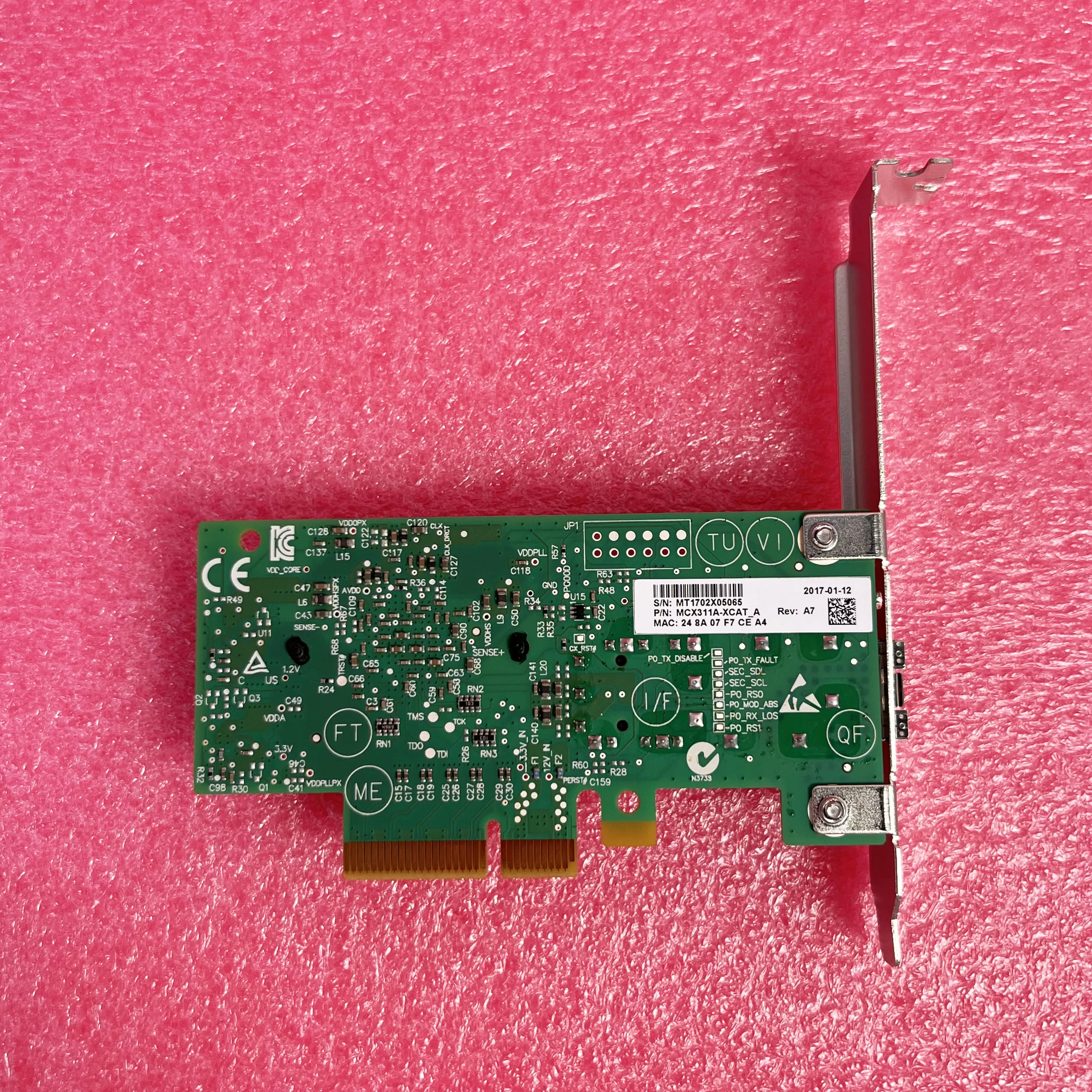 Mellanox ConnectX-3 MCX311A-XCAT CX311A EN 10G 이더넷 10GbE SFP + PCIe NIC 어댑터