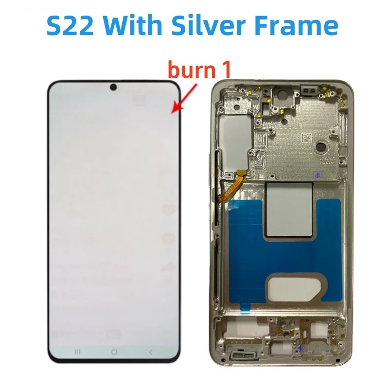Super amoled display para samsung galaxy s22 5g s901u s901b s901b
