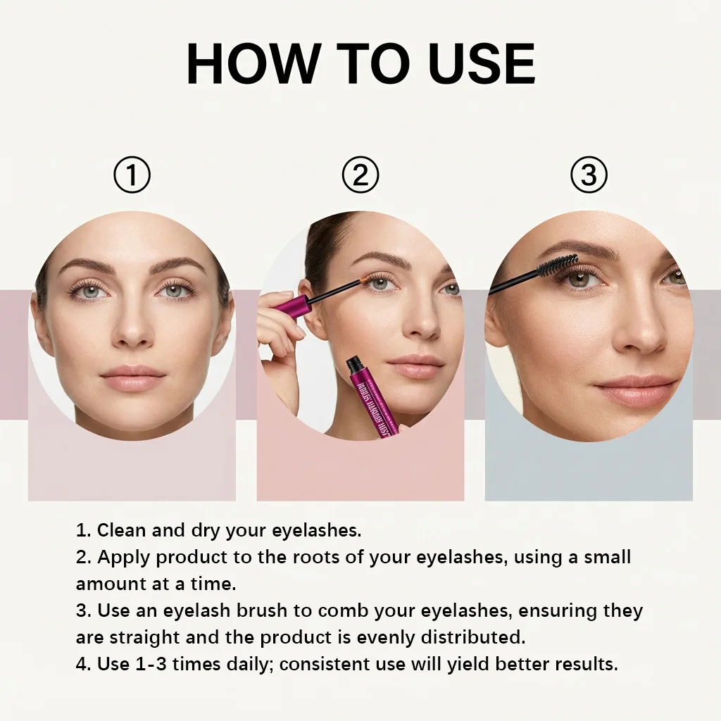 まつげ成長血清ヘアカーラーストロングホールド強化エクステンション長持ち厚く再生するためのソリューションまつげメイクアップオイル血清