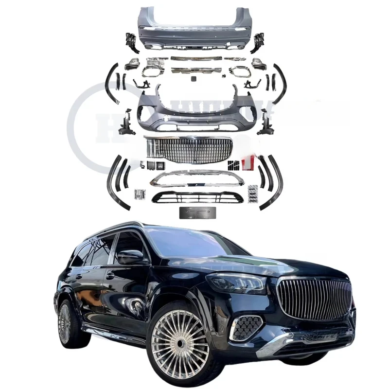 

High Grille Bumpers Bodykit GLS Class X167 2020-2025