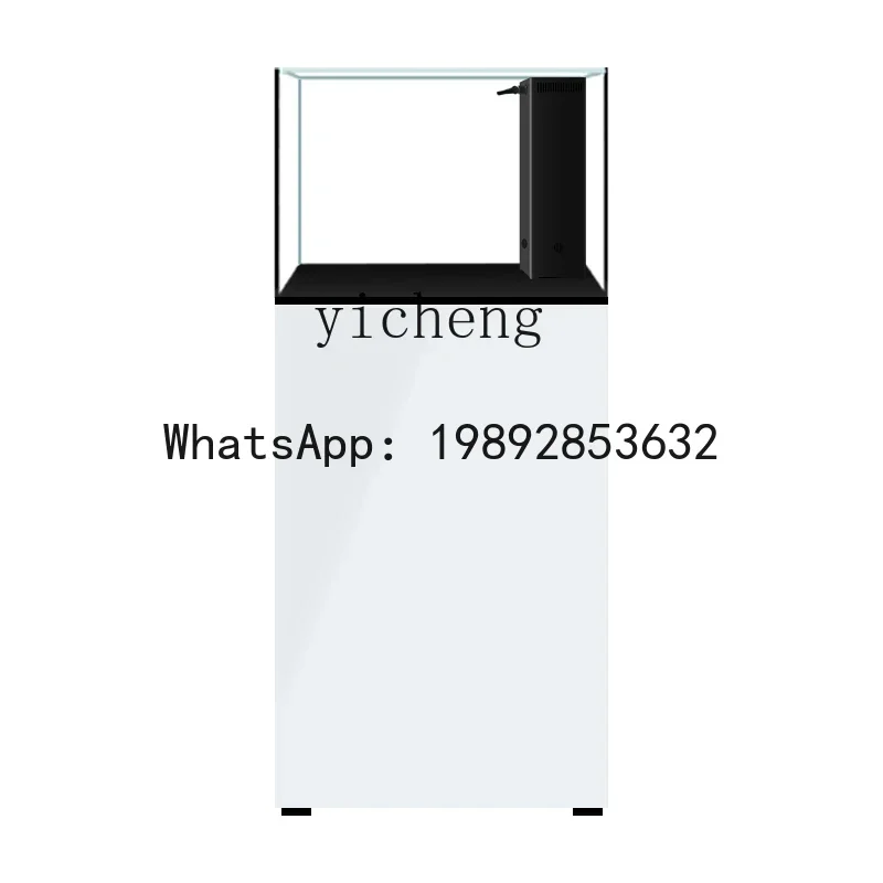 

H9-fish tank living room 60 square stream fish tank ultra-white glass Lanshou goldfish aquarium