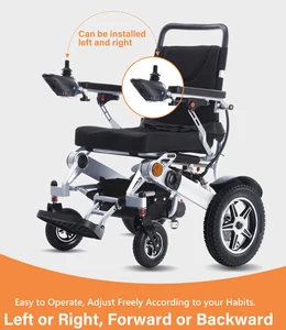 Kursi Roda Listrik untuk Orang Dewasa Kursi Roda Listrik Lipat Kursi Roda Listrik Segala Medan Motor Ganda Bertenaga Bermotor 8 kursi listrik penjualan terbaik - №