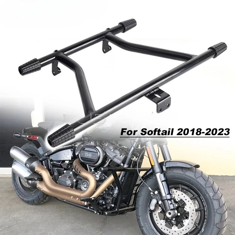 

Motorcycle Engine Guard Crash Bar For Harley Softail 2018-2023 Fat Bob FXFB Low Rider Standard Street Bob FXBB FXBBS FXLR FXLRS