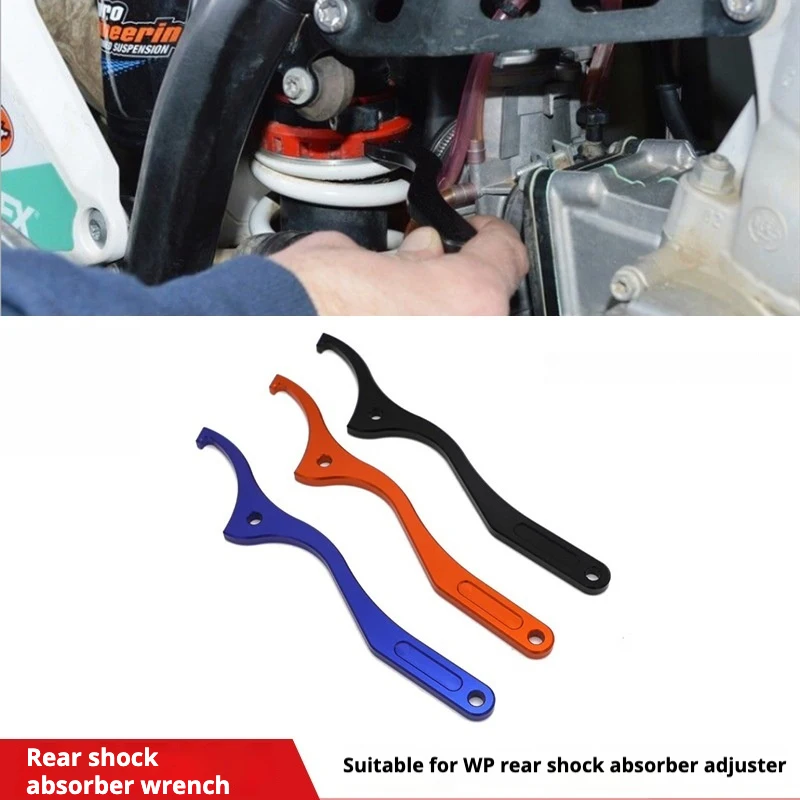 

CNC Aluminum Rear Absorber Suspension Shock Spanner Wrench For KTM SX SXF XC XCF EXC For Husqvarna TE FE TC TX FX 125-501 Models