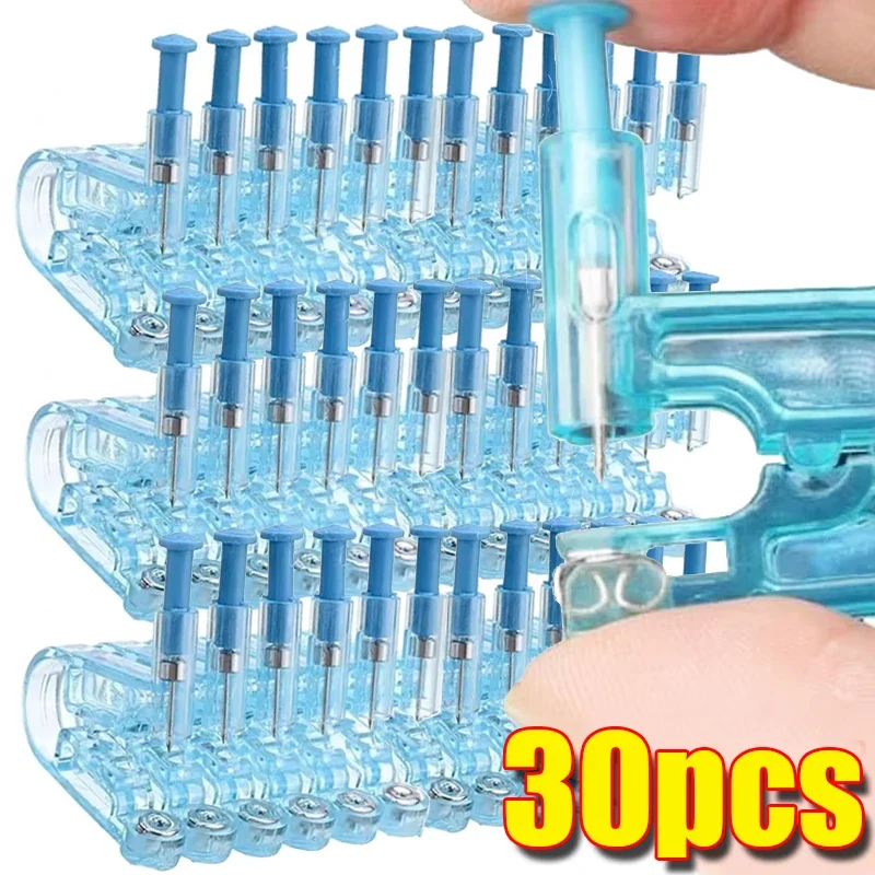 1-30pcs Ear Piercing Gun Kits Disposable Disinfect Safety Earring Piercer Machine Studs Nose CLip Body Jewelry Piercing Tools