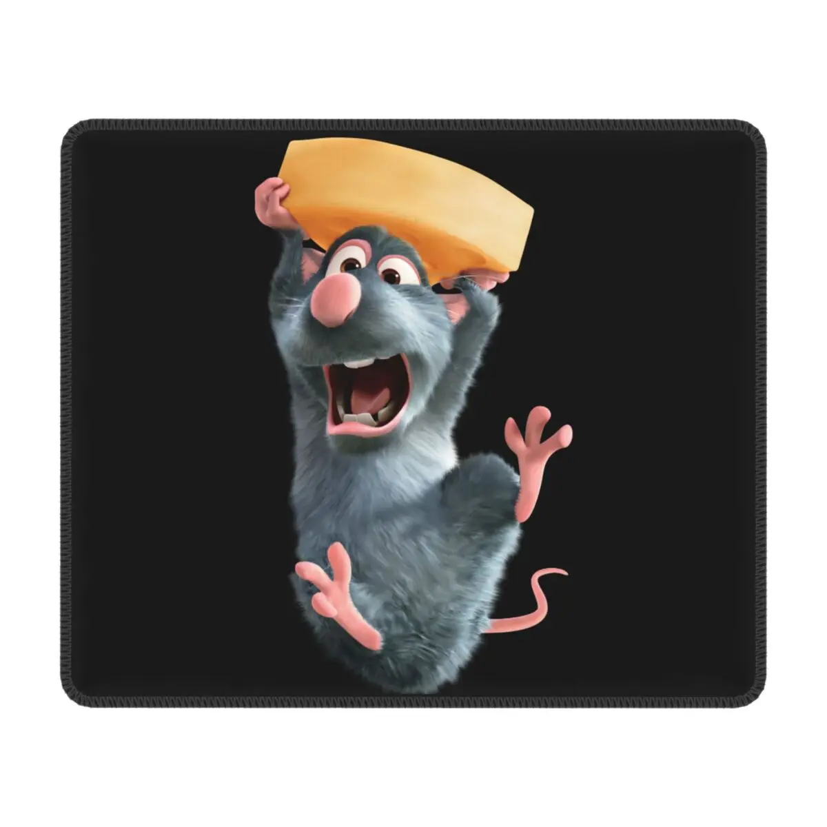 Custom Ratatouille Film Animation Mouse Pad Non-Slip Rubber Base Gamer Mousepad Accessories Office PC Desk Mat