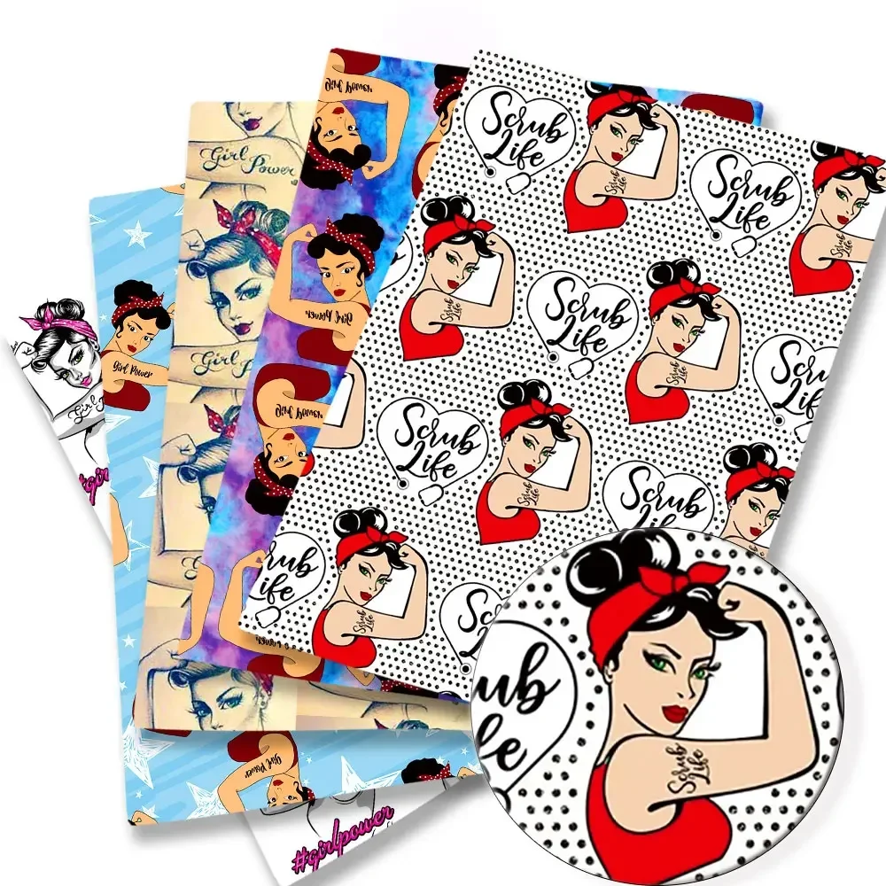Cartoon-Stoff, 140 x 50 cm, bedruckter Stoff, niedliches Cartoon-Material, handgefertigter Rucksack, Puppe, Kinder-DIY-Stoff, 20227