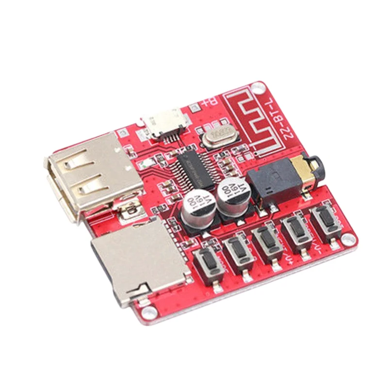 MP3 Bluetooth decoder board module DIY car speaker power amplifier modified Bluetooth 4.1 circuit board audio receiver