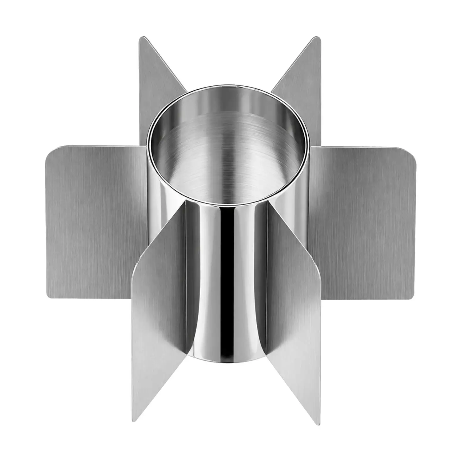 Stainless Steel Cooking Pot Divider Insert with Central Compartment Easy to Clean Removable Pot Divider with Radial Sections