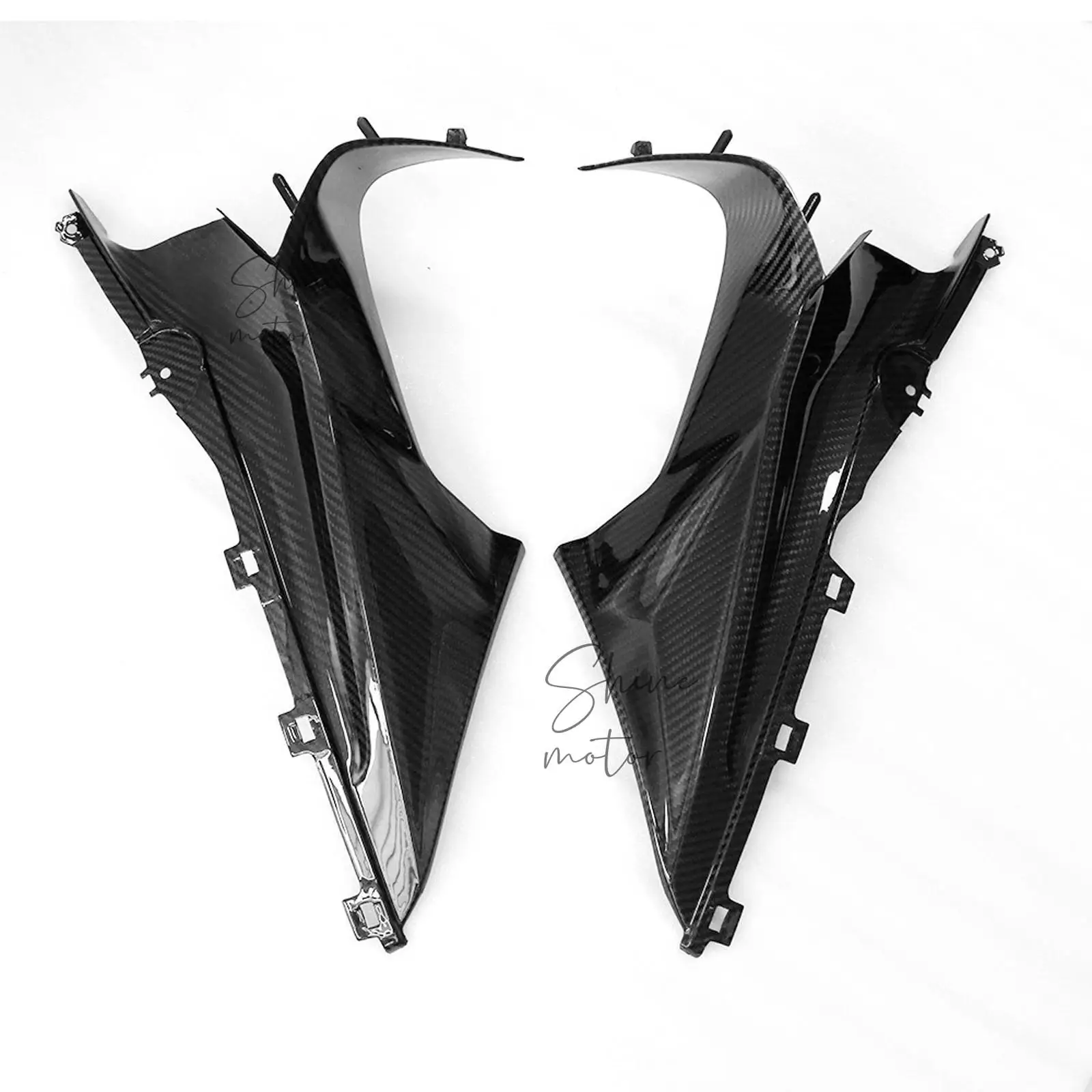 

For BMW S1000RR 2019-2024 Carbon Fiber Upper Dash Air Intake Cover Panel Fairing Trim
