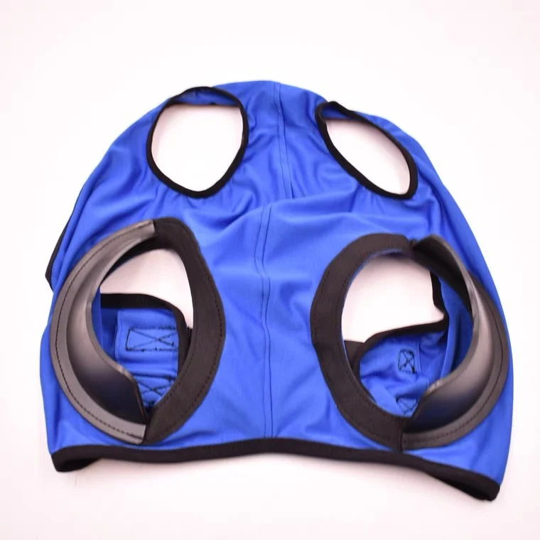 Copertura per imbracatura per maschera per occhi da corsa di cavalli Maschera per occhi antivento Maschera per occhi da corsa veloce Copri testa di cavallo