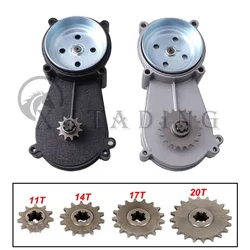 For 43cc 47cc 49cc 2 Stroke Engine Mini Moto Pit Dirt Bike Quad ATV Motorcycle 11T 14T 17T 20T T8F Single Chain Clutch Gear Box