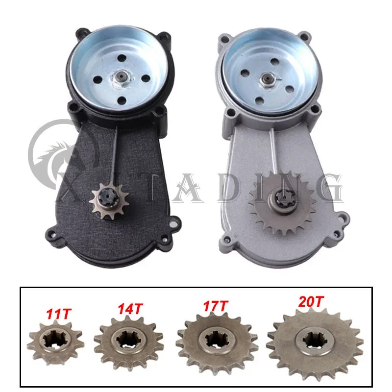 Do silnika 43cc 47cc 49cc 2-suwowego Mini Moto Pit Dirt Bike Quad ATV Motocykl 11T 14T 17T 20T T8F Pojedyncza skrzynia biegów z łańcuchem sprzęgła