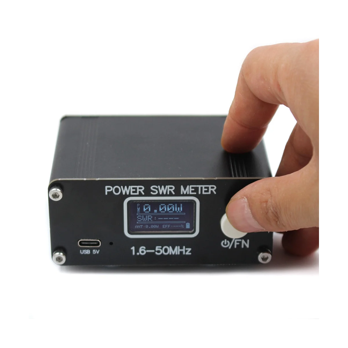 CP Version QRP 150W 1.6-50MHz SWR HF Short Wave Standing Wave Meter SWR / Power Meter FM/AM/CW/SSB