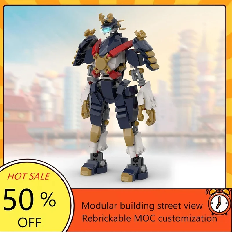 

Набор из 294 деталей: Популярная модель космического боевого робота из фильма «Звездные войны», конструктор MOC, модульные технологичные блоки, подарок на праздник, игрушка для сборки, детский набор