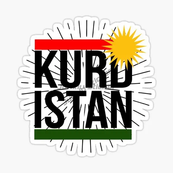 

Kurdistan Flag Map Emblem Car Stickers for Van Truck Bicycle Motorcycle Helmet Wall Decal Accessories