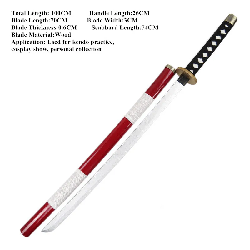 FGO Fate Grand Order Okada Izo Cosplay  Sword  Props Cosplay Prop Samurai Sword for Halloween Christmas Party Events