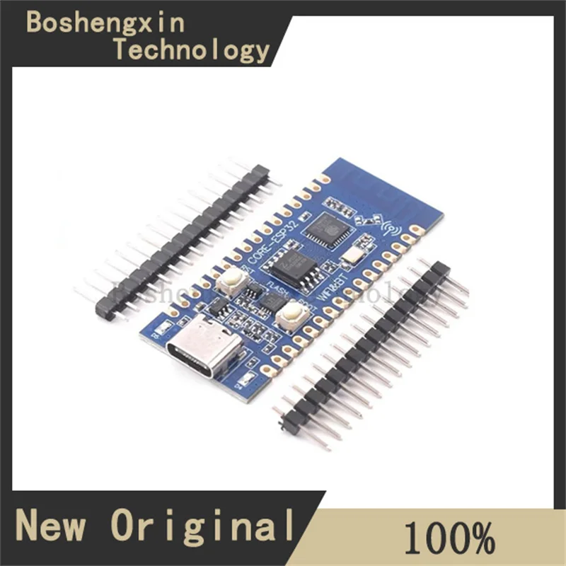 

1Pcs ESP32-C3 development board core board is used to verify ESP32C3 chip function 2.4G WIFI Bluetooth module
