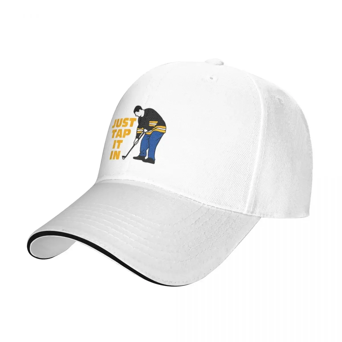 Happy Gilmore Just Tap It In Golf Lovers Baseball Cap birthday Hood Mountaineering Snapback Cap Women's Beach Outlet Men's