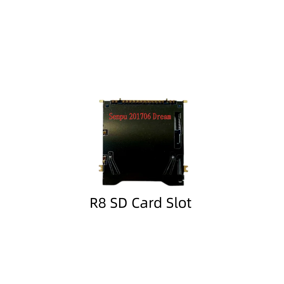 For Canon EOS R8 SD Memory Card Slot Holder, Camera SD Card Reader Connector Replacement Repair