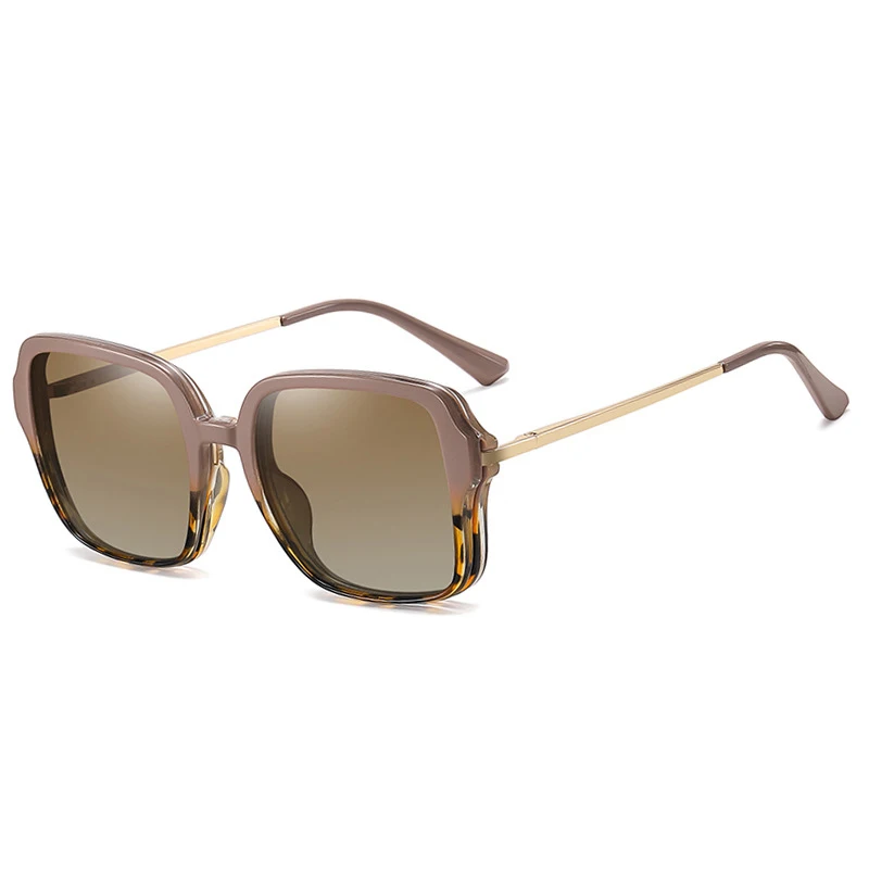 2 In 1 Polarized Sunglasses Men Women Magnetic Clip On Glasses TR90 Alloy Optical Prescription Eyewear Frames Eyeglasses UV400