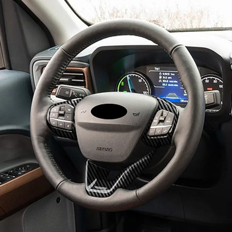 

Автомобильная кнопка на руль, накладка на рамку для Ford Maverick, аксессуары для интерьера 2022 2023 2024