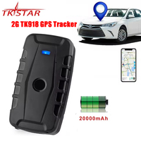 TK918 2G GSM Car GPS Tracker Vehicle Tracking Device GPRS Locator 20000mAh Big Battery Real-time Strong Magnetic Waterproof IP67