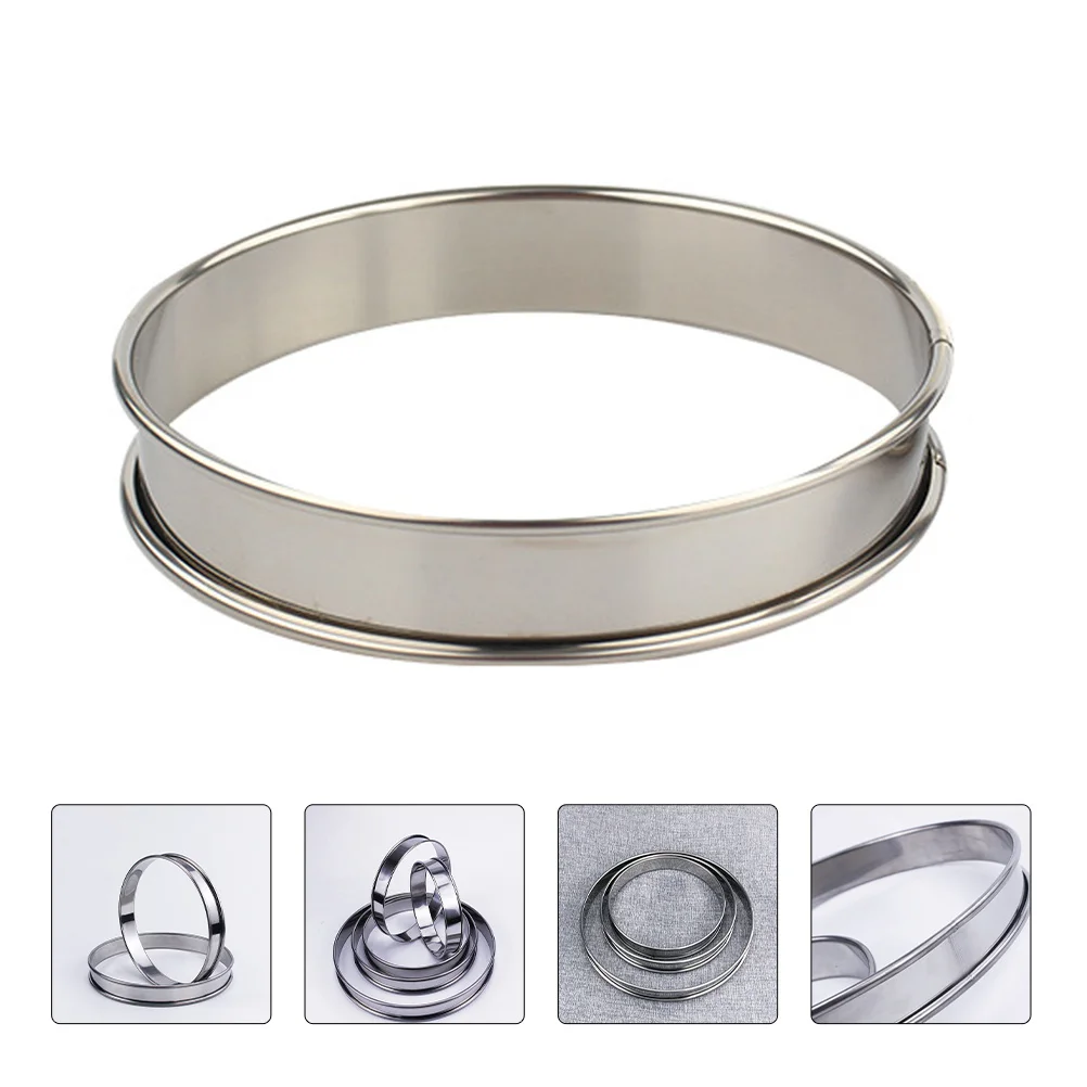 

Pizza Sprinkler Ring Serving Pastry Rings Food Baking Supplies Stainless Steel Cooking