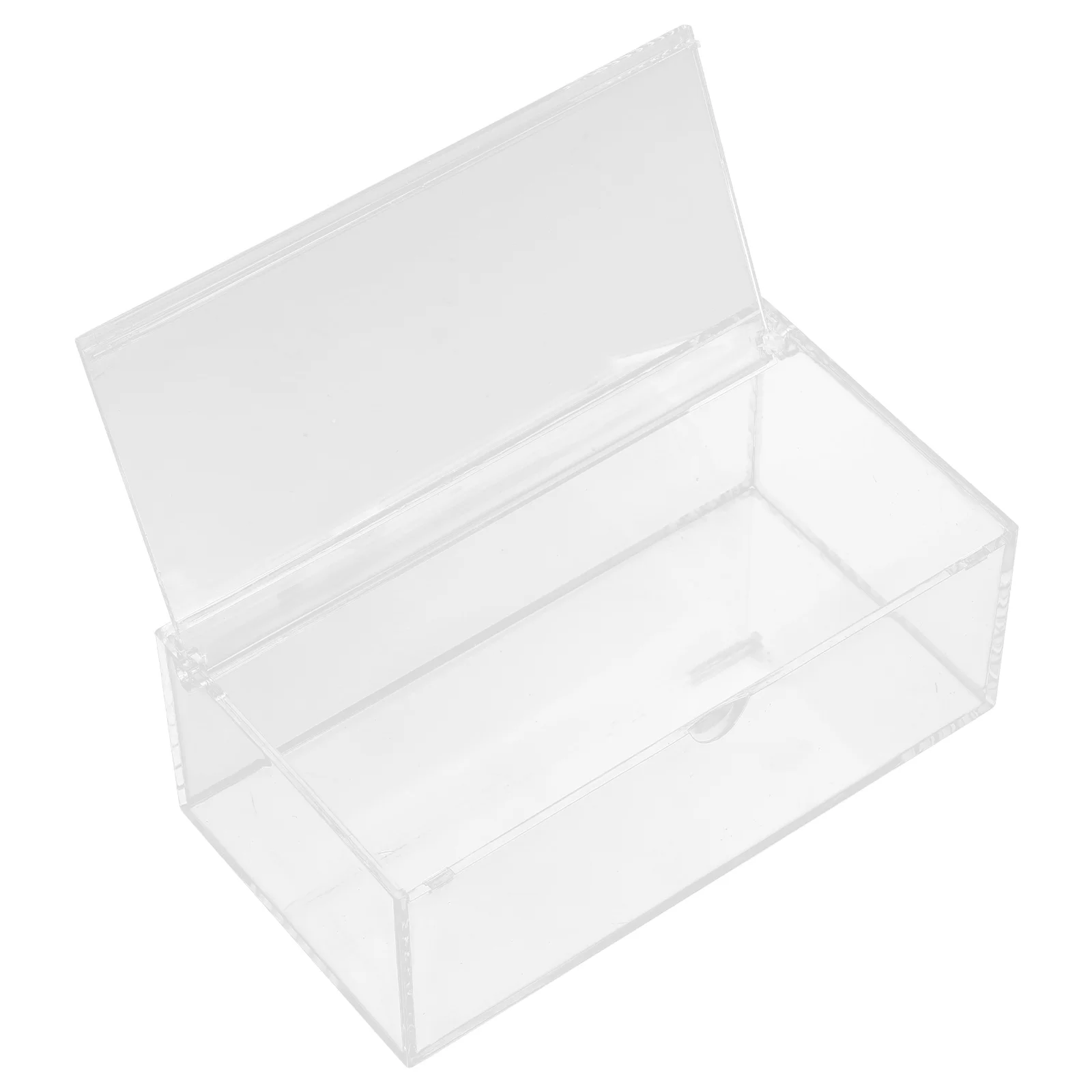 

Dryer Sheet Box Laundry Beads Dispenser Clear Organizer with Lid Multifunction Container Acrylic Case Containers