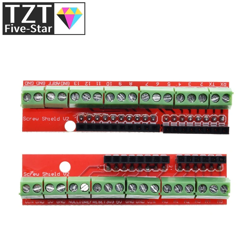 TZT Screw Shield V2 Study Terminal expansion board (double support) for arduino UNO R3