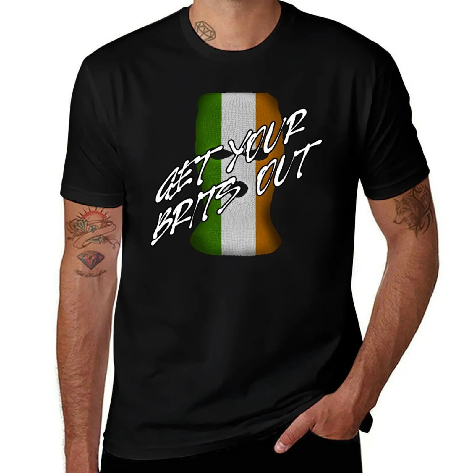 

Kneecap - Get Your Brits Out T-Shirt t shirts with prints funny t shirts dark humor t shirt personalised T-Shirt