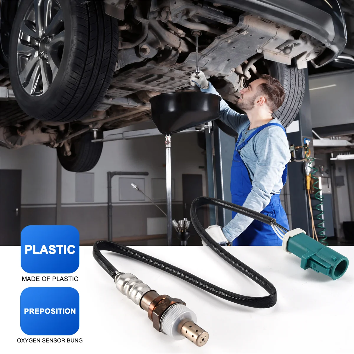 

A22P_O2 Датчик кислорода для Ford Fiesta MK1 Connect Focus 98AB-9F472-BB