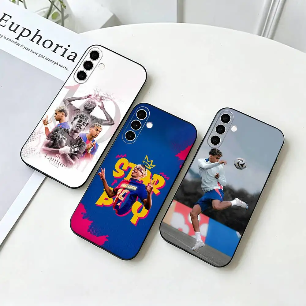 Sport L-Lamine Y-Yamal STAR   Phone Case For Samsung Galaxy A73,A72,A71,A70,A53,A52,A51,Others Soft Black Cover