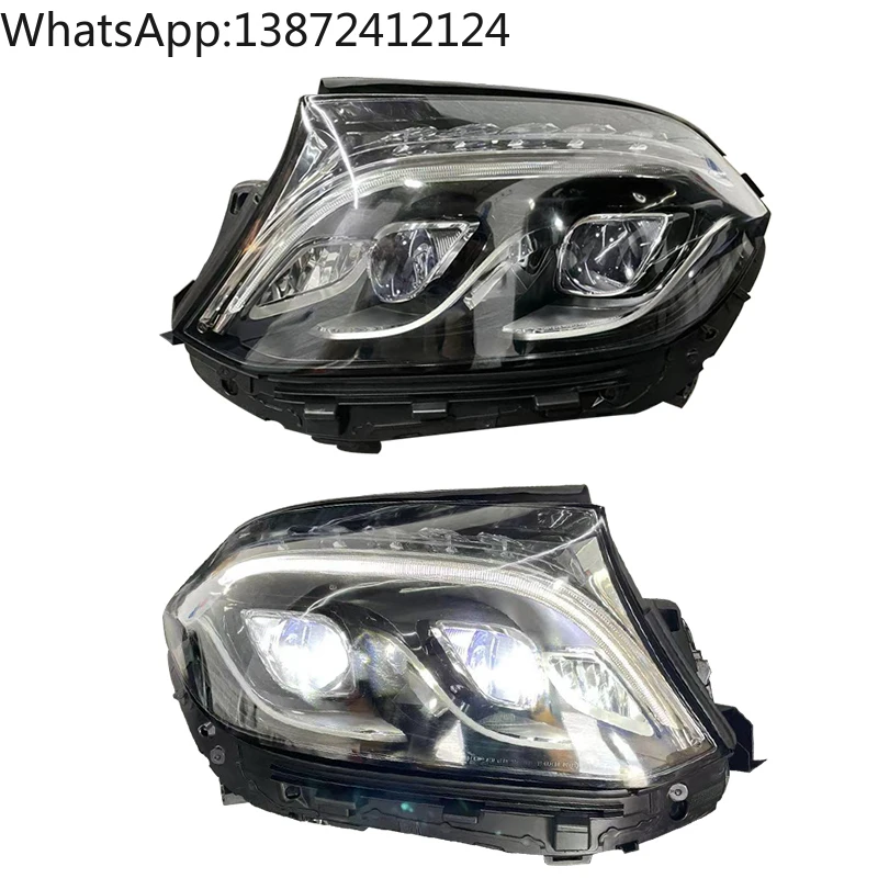 

YU GUANG Car LED Head Lamp for Mercedes Benz GLS W166 Head Light 2016-2019 Front Light Upgrade US Standard Headlights