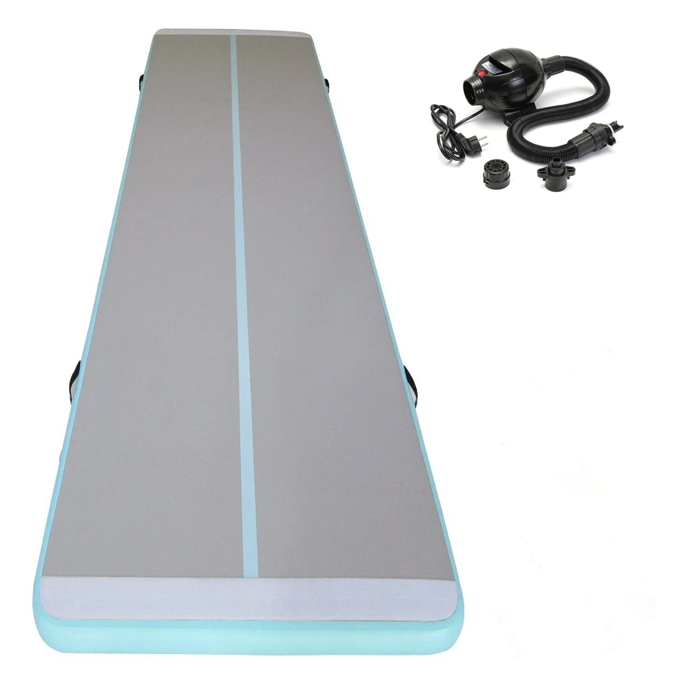 จัดส่งฟรี AirTrack 4*1*0.1 m nflatable ราคาถูกยิมนาสติกที่นอน Gym Tumble Airtrack ชั้น Tumbling Air Track สําหรับขาย