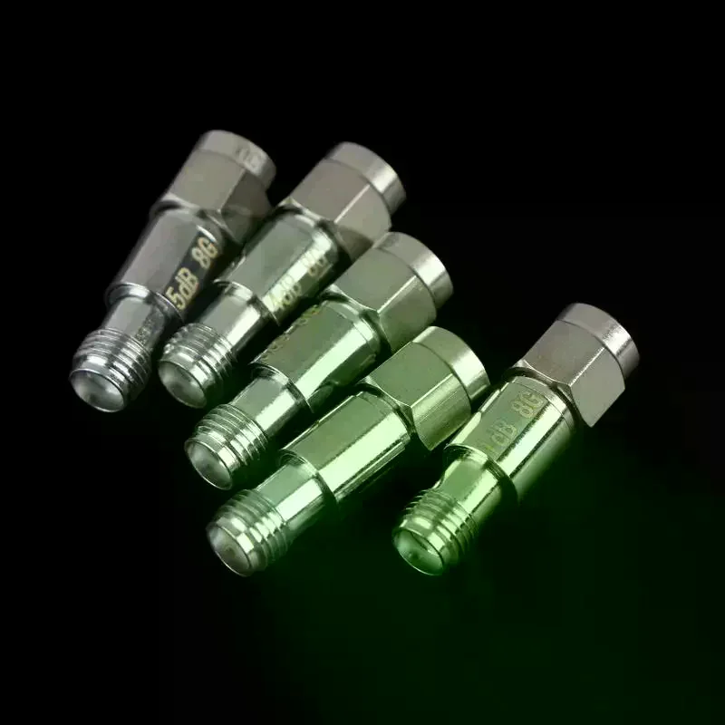 1 PCS DC-8Ghz SMA Coaxial Fixed Attenuator 2W 1dB/2dB/3dB/4DB/5dB/ SMA Coaxial Fixed Attenuator